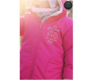 Stickserie - Glitzerpupser inkl. Sprüche Set